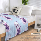 How to Haunt Ghost Wrinkle-free Throw Blanket