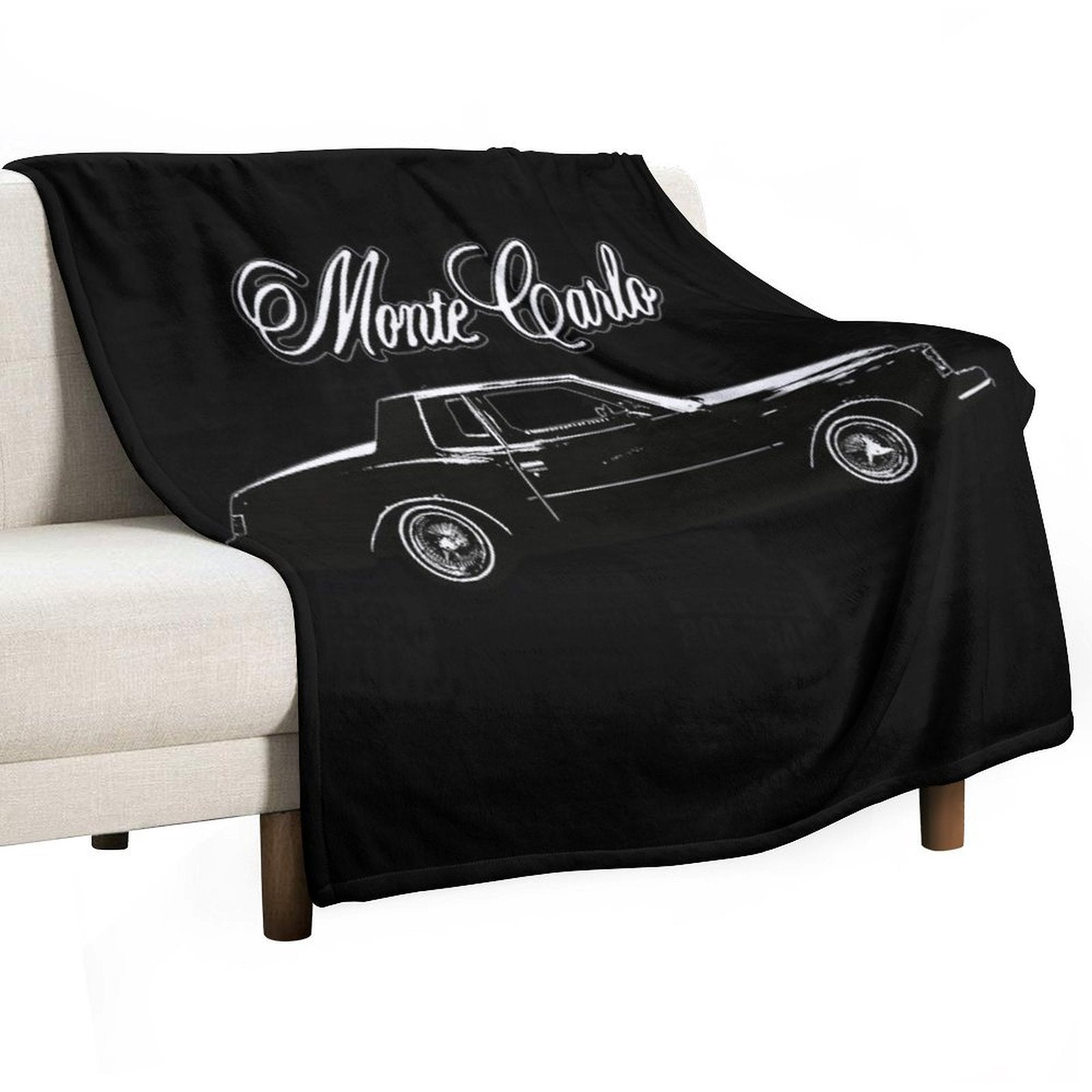 Chevy Monte Carlo Quick-dry Throw Blanket