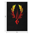 Loading Symbol Hades Is A Roguelike Action Dungeon Crawler Video Game Durable Throw Blanket