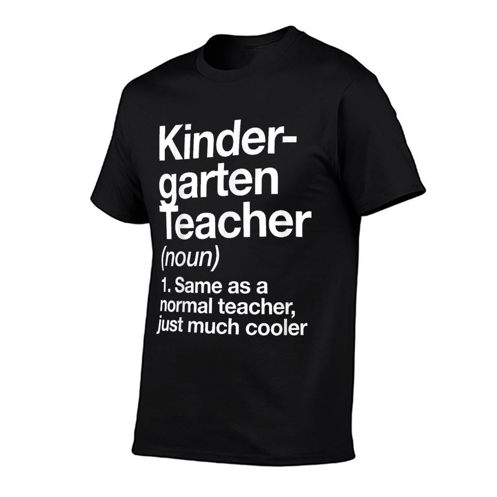 Kindergarten Teacher Definition Funny Back To School  Polyester Blend T-Shirt
