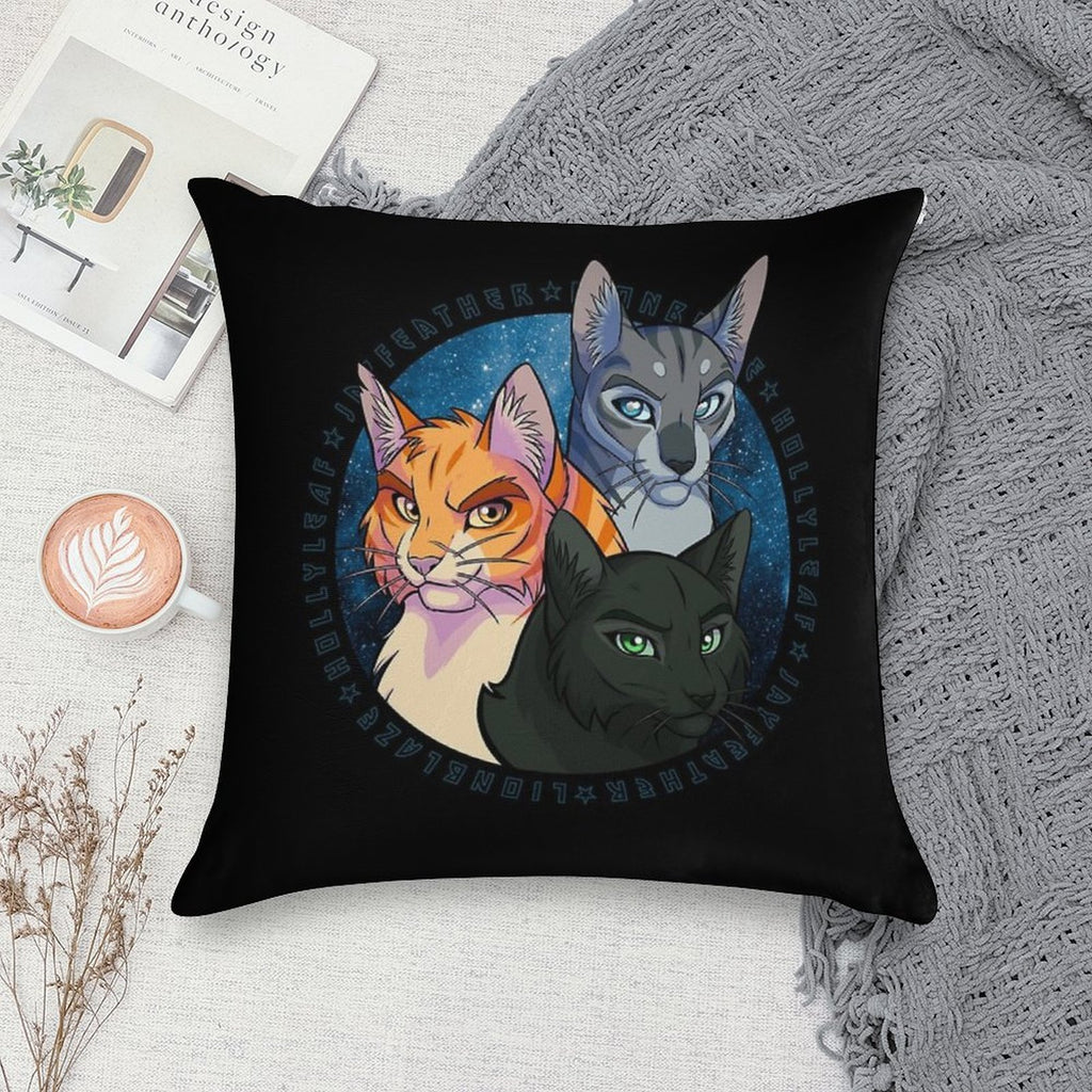 The Three Soft Gift Ready Throw Pillow