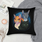 The Three Soft Gift Ready Throw Pillow
