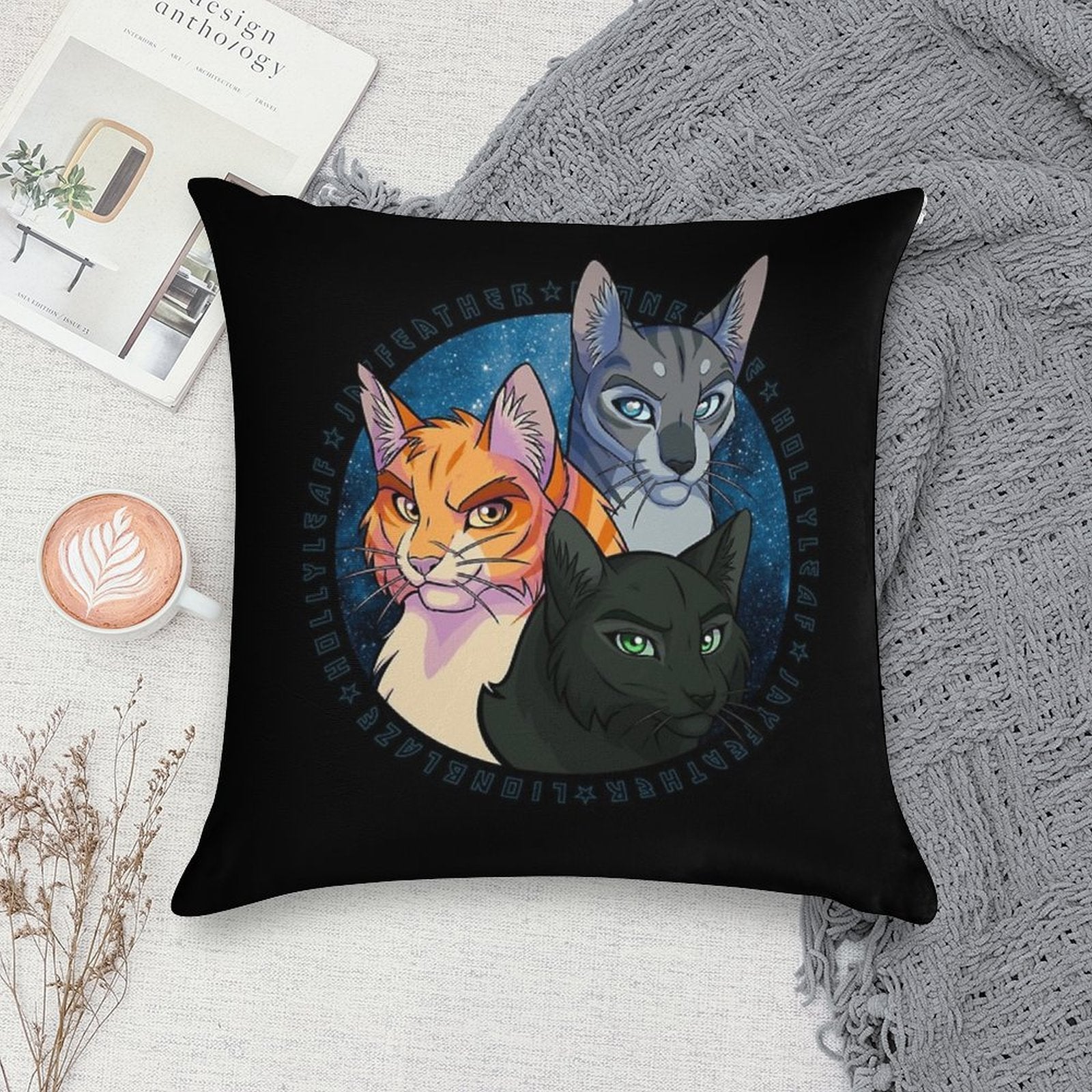 The Three Soft Gift Ready Throw Pillow
