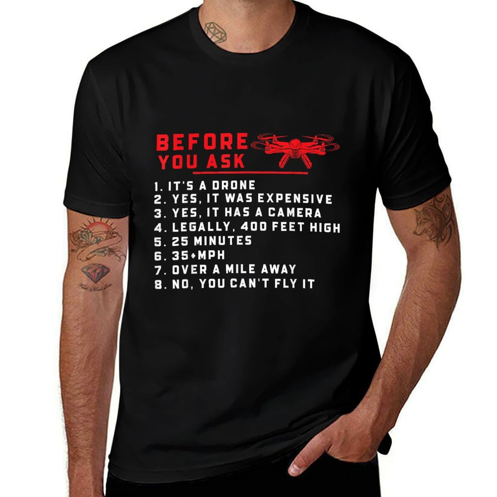 Funny Drone Quadcopter UAV Pilots  Stretchy T-Shirt