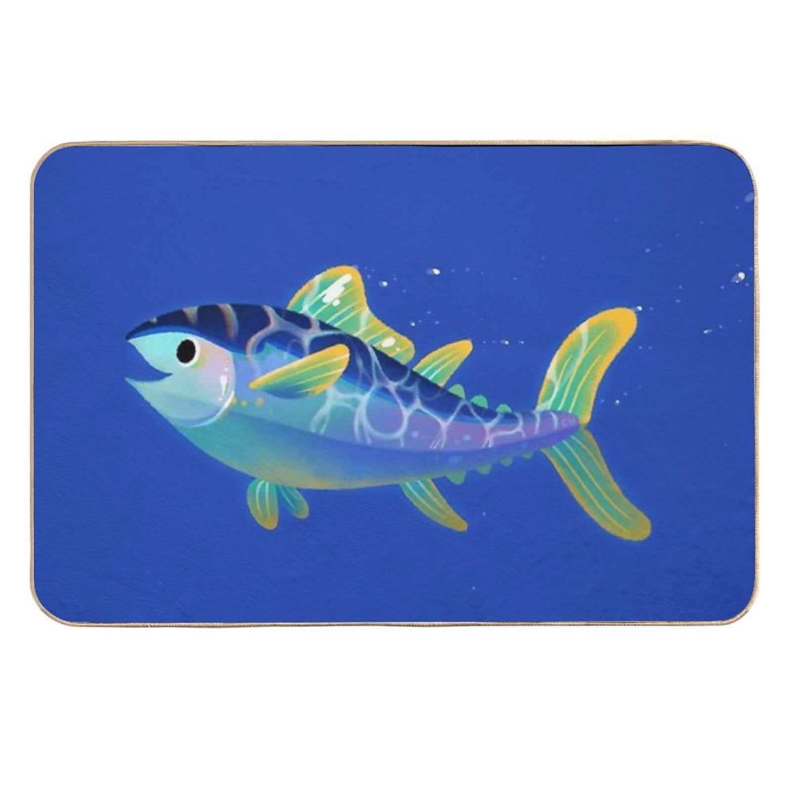 Atlantic Bluefin Tuna  Odorless Bath Mat