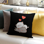 Peach Goma Soft Multiple Sizes Throw Pillow