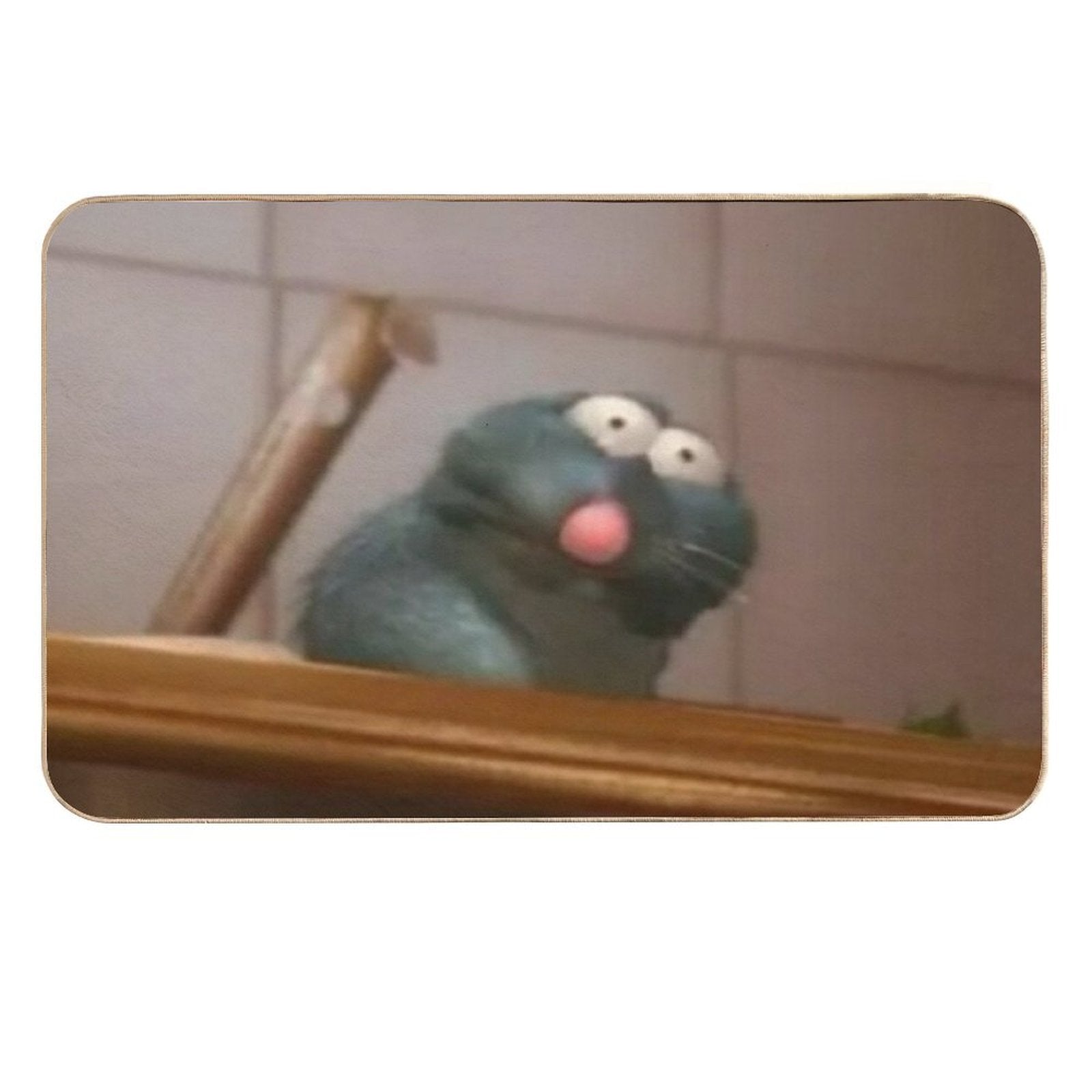 Remy The Vomiting Rat  Repositionable Bath Mat