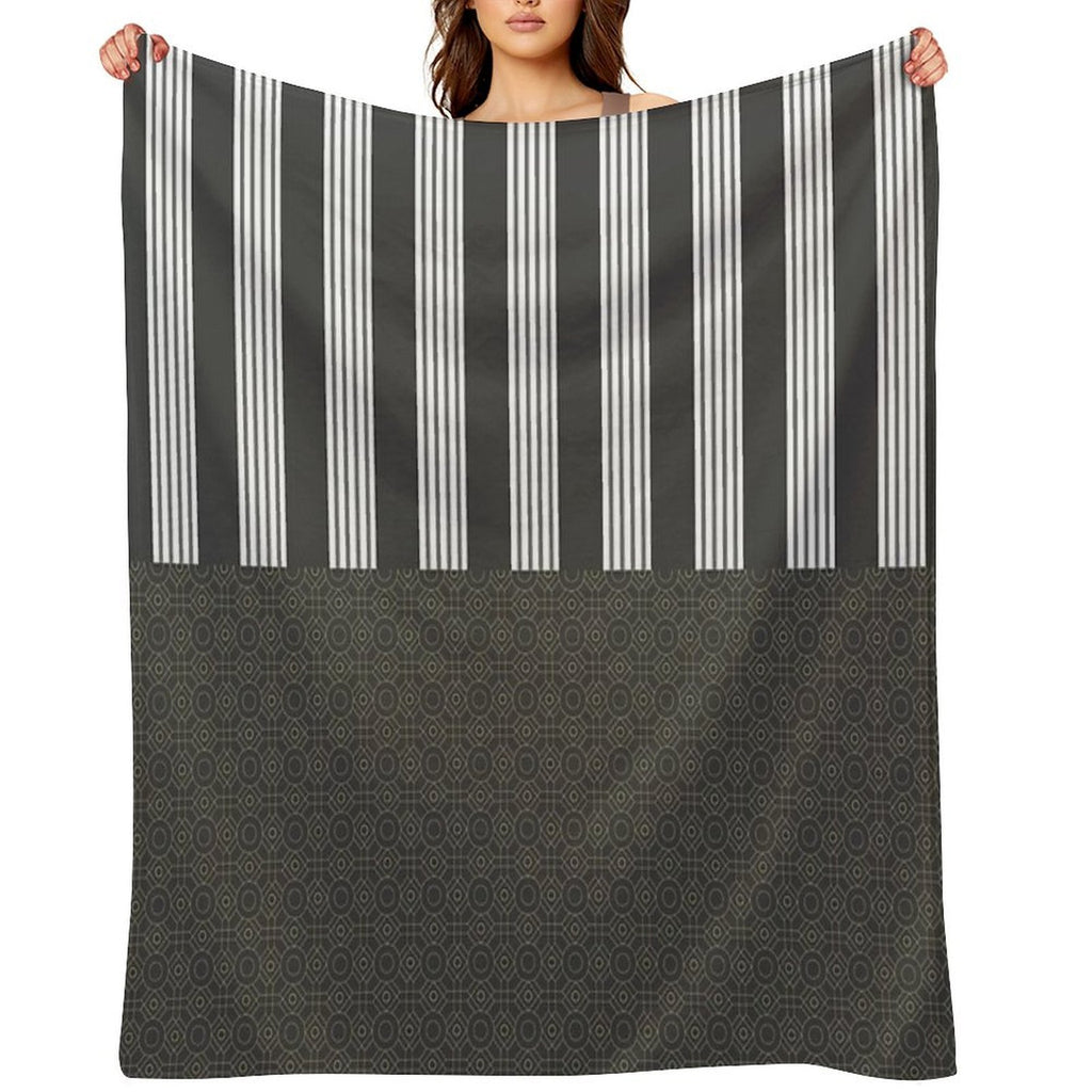 Patterns-57 Eco-conscious Throw Blanket