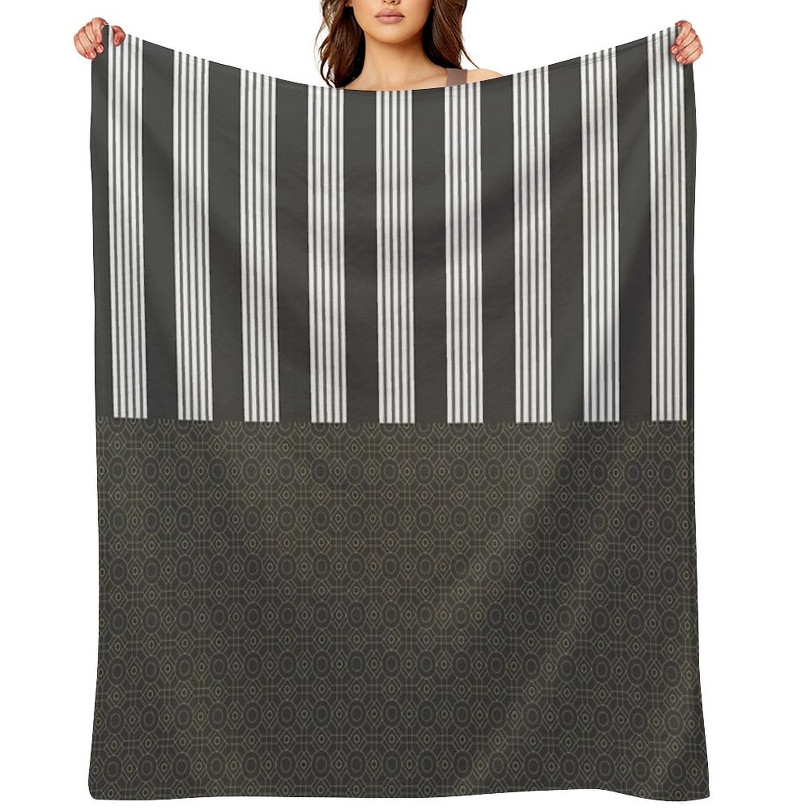 Patterns-57 Eco-conscious Throw Blanket