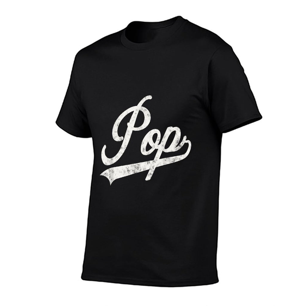 Pop Retro Style Father’s Day for Funny Grandpa Pop  Slim-fit Cut T-Shirt