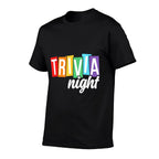 Trivia Night Host Game Night Squad Trivia Team Women Men  Slim-fit Cut T-Shirt