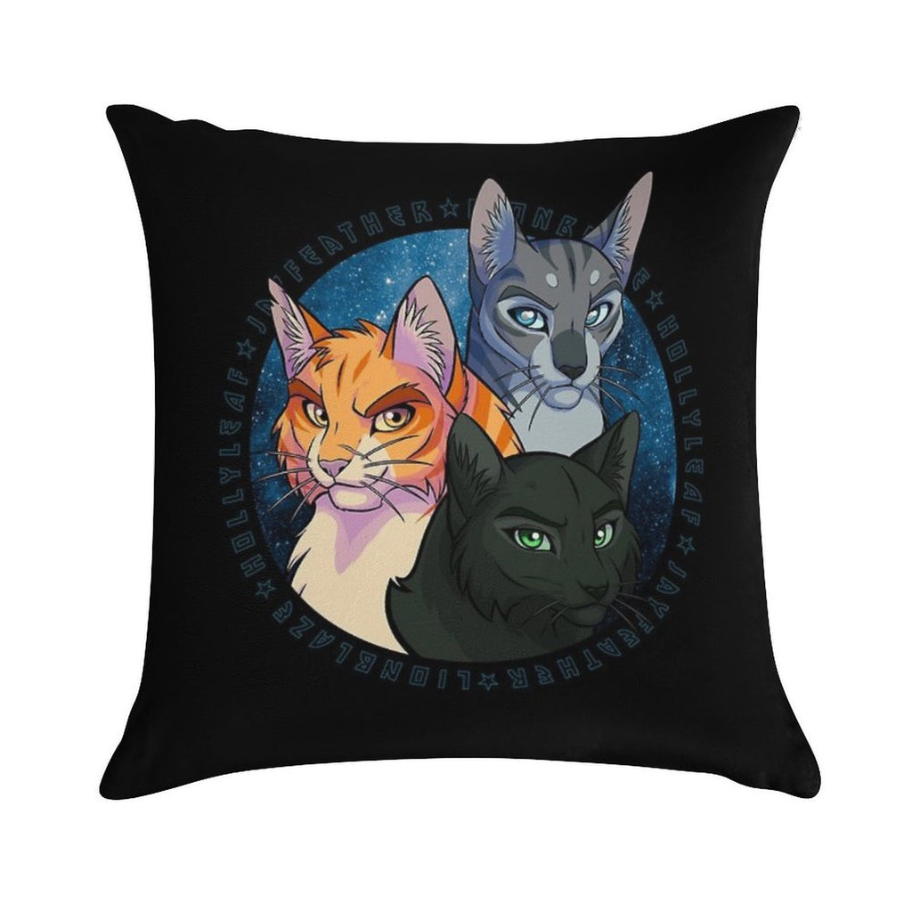 The Three Soft Gift Ready Throw Pillow