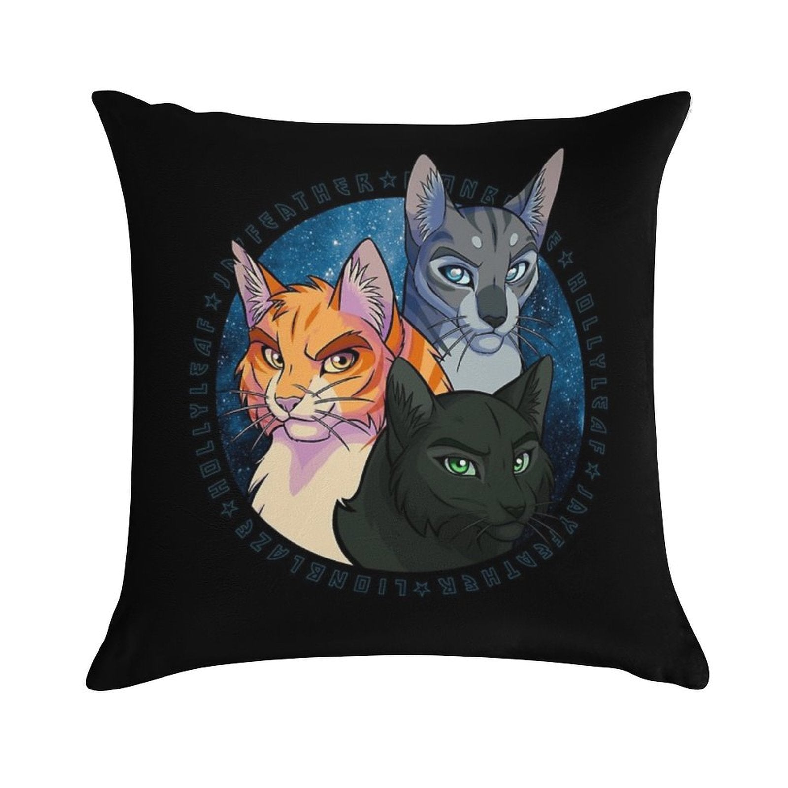 The Three Soft Gift Ready Throw Pillow
