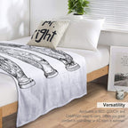 Palm Reading Shrink-resistant Throw Blanket