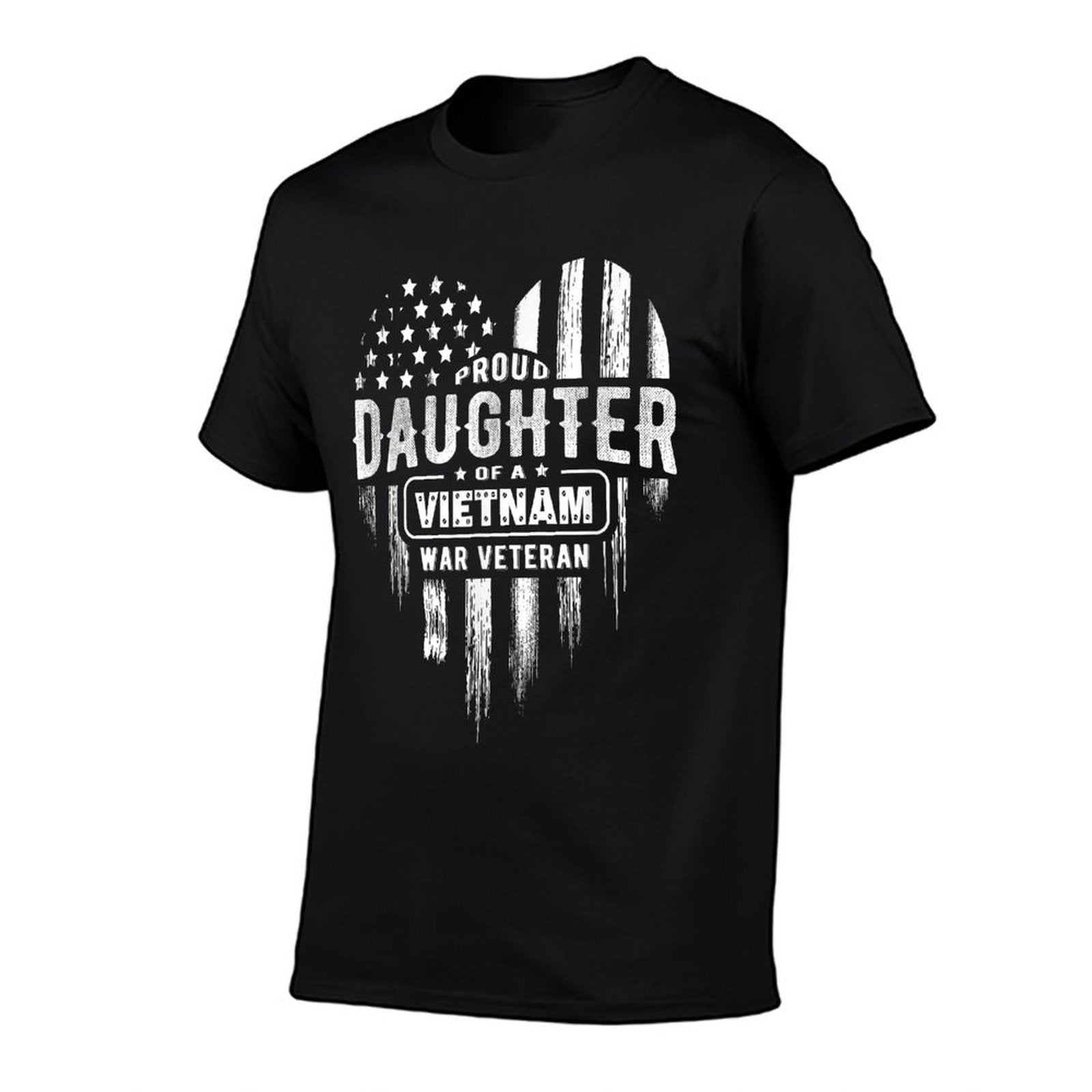 Proud Daughter Vietnam Vet Dad Veterans Day American for Women Girls Kids Men  Odor-resistant T-Shirt