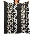 Patchwork Velvety-soft Throw Blanket