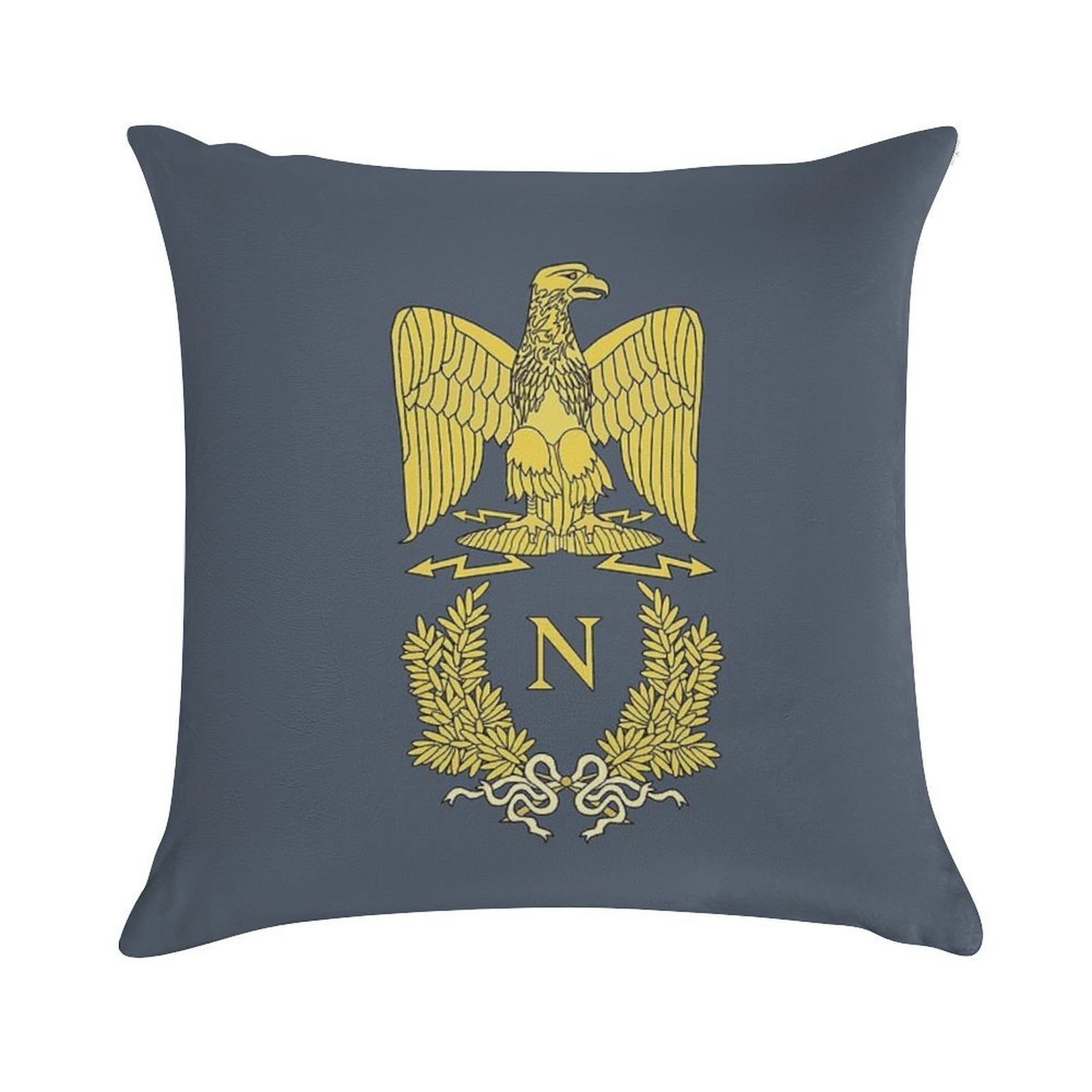 Napoleon Bonaparte Emlem Soft Easy Maintenance Throw Pillow