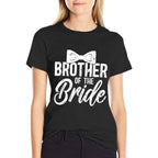 Brother Of The Bride Brother Brides Brother  Rolled Sleeves T-Shirt