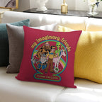 My Imaginary Friends Soft Anti-Pilling Throw Pillow