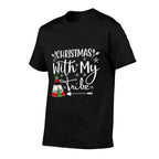 Christmas with My Tribe Red Plaid Family Matching Outfit  Odor-resistant T-Shirt