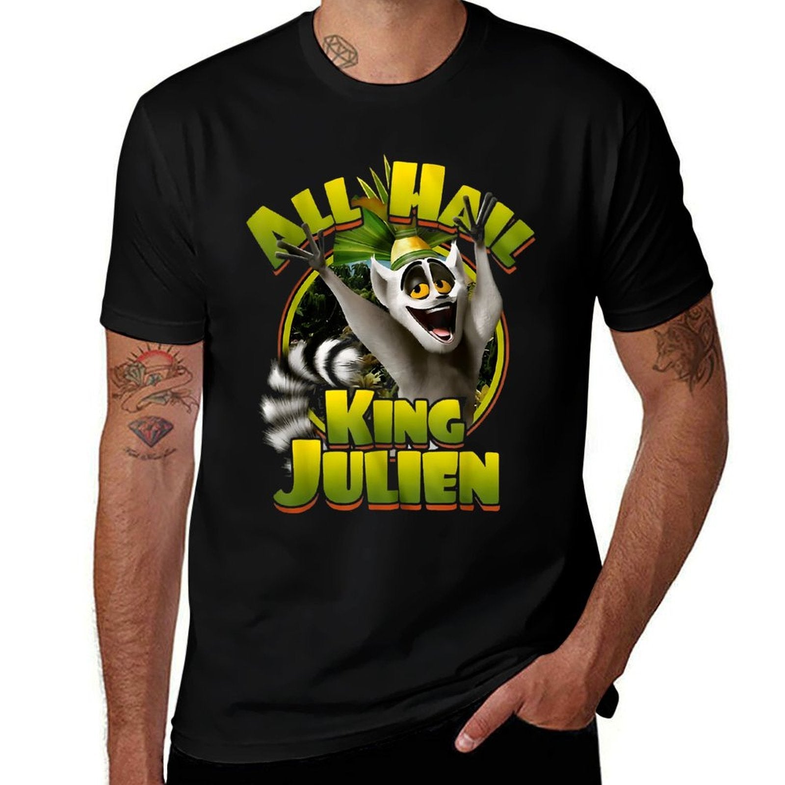 King Juliens  Fade-proof Color T-Shirt