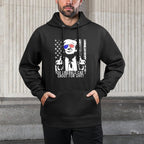 Trump You Liberals Can&#39;t Shoot For Shit American USA Flag Medium-Weight Fabric Hoodie