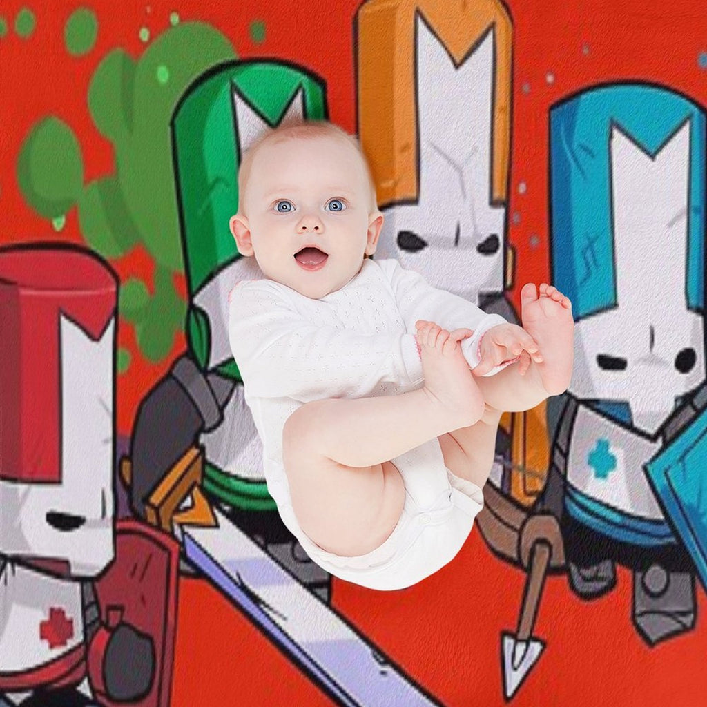 Castle Crashers Velvety-soft Throw Blanket