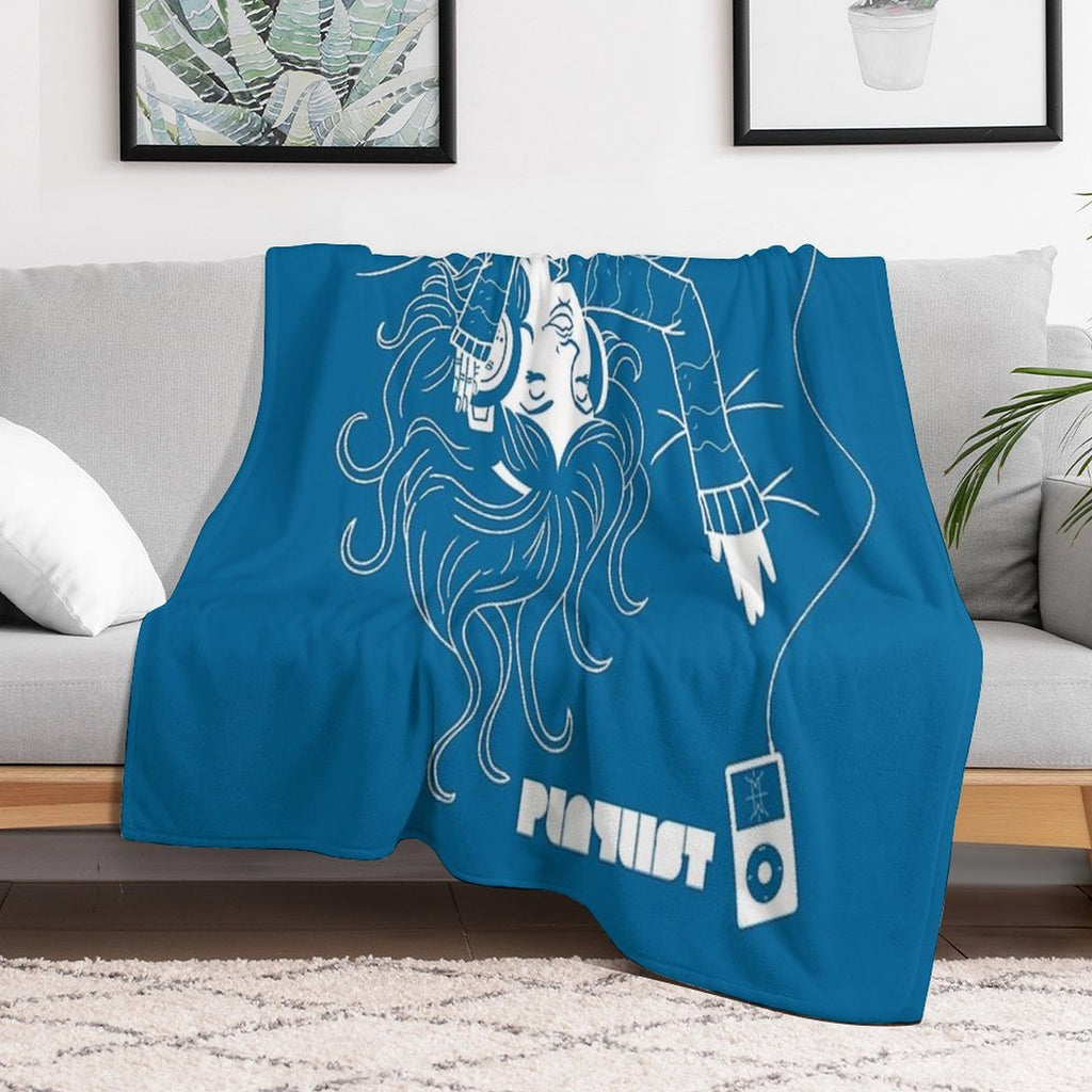 Playlist Wrinkle-free Throw Blanket