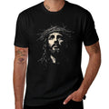 Jesus METAL Vintage 90s Graphic  Rolled Sleeves T-Shirt