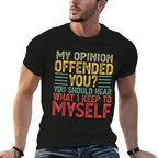 Funny Tshirts for Men Women Adult Dark Humor Sarcasm Novelty  Polyester Blend T-Shirt