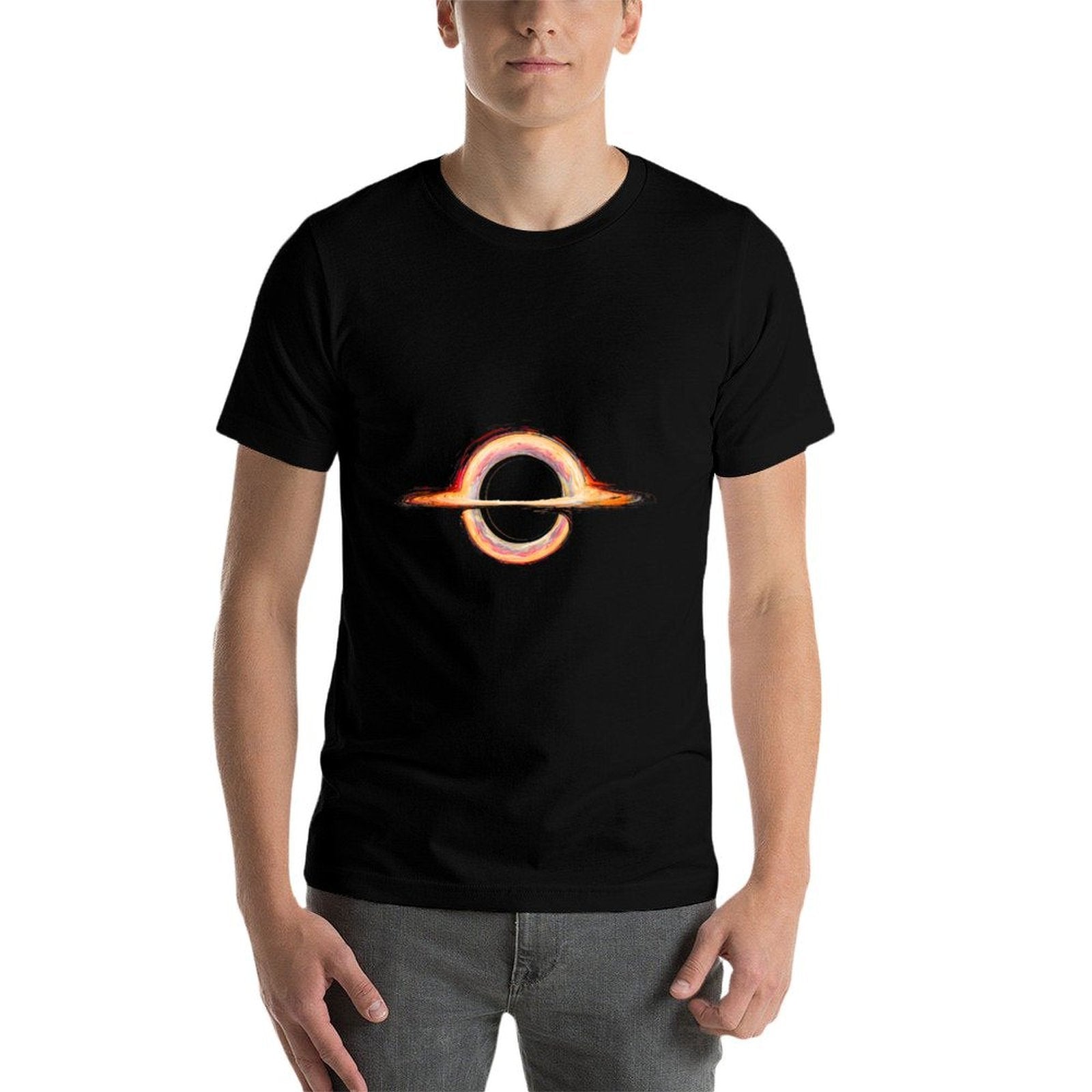 Van Gogh Universe Physics Astrophysicists Gift Black Hole  Relaxed-fit T-Shirt