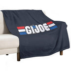 Gi Joe Logo Design Velvety-soft Throw Blanket