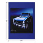 Pontiac GTO 1965 Machine-washable Throw Blanket