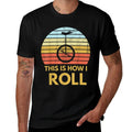 Unicyclist Gift Unicycling This Is How I Roll Funny Unicycle  Easy-care T-Shirt