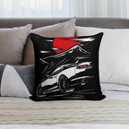 Toyota Supra MKIV  Haruna Soft Ultra-Soft Texture Throw Pillow