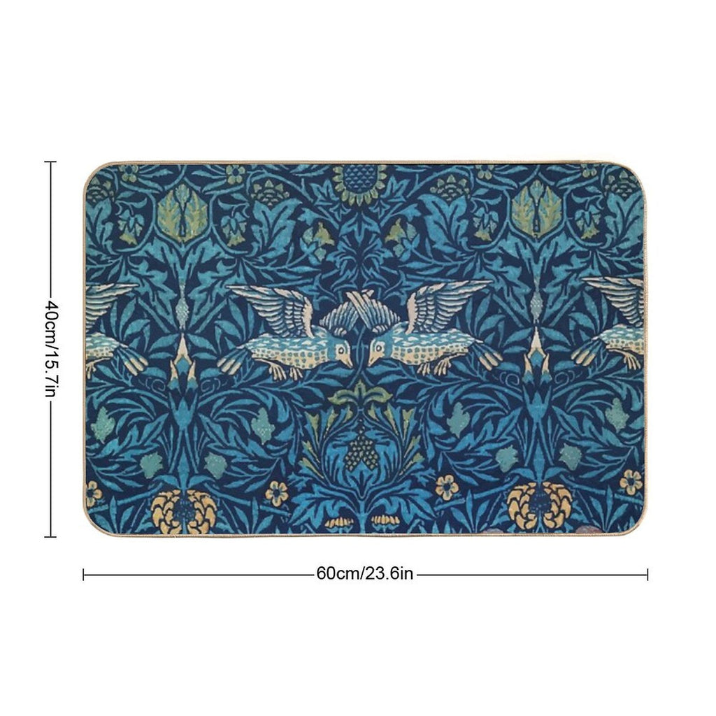Birds by William Morris  Stain-Proof Bath Mat