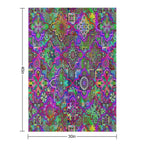 Bohemian Hippie Boho Tie Dye Design Quick-dry Throw Blanket