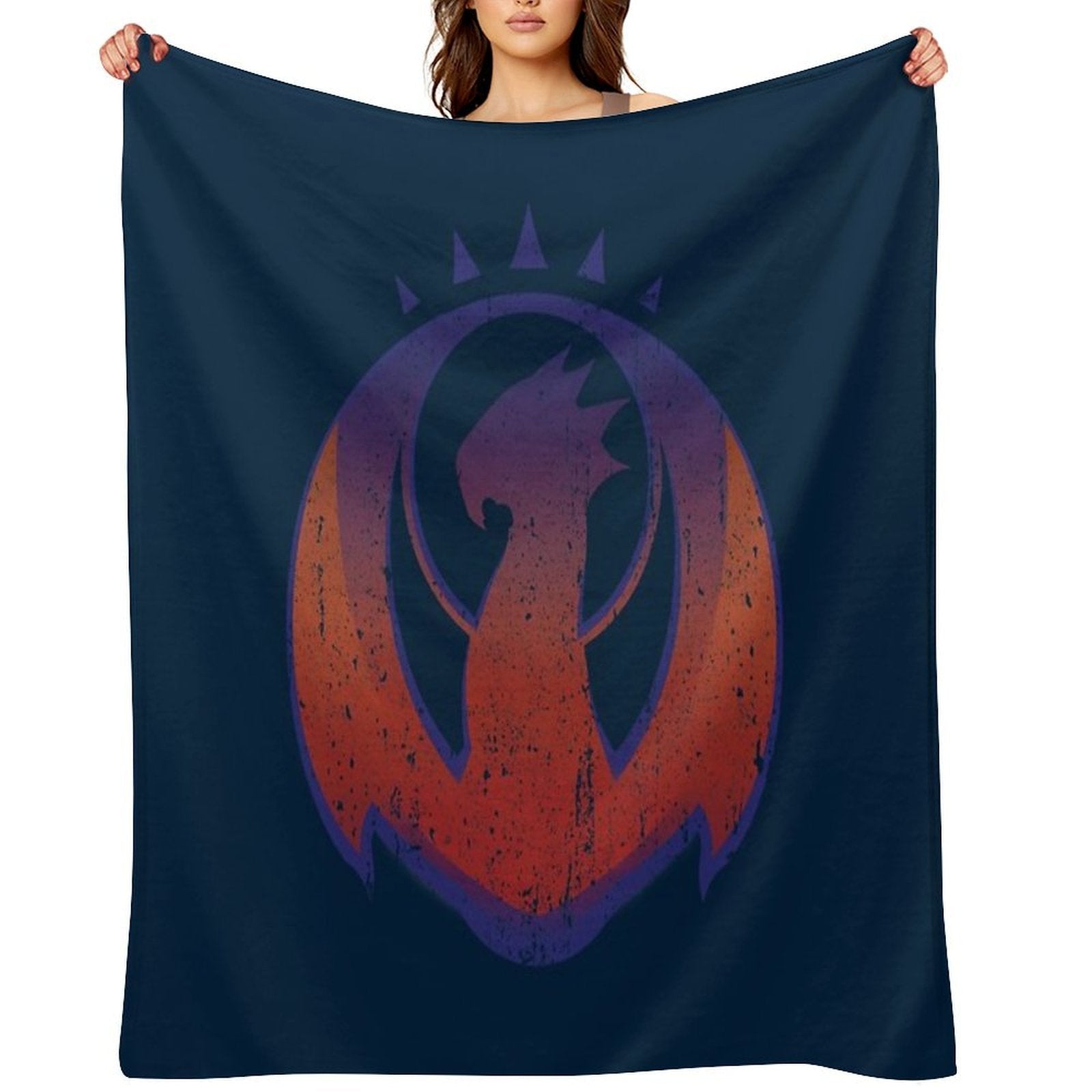 Izzet League Crest Sustainable Throw Blanket