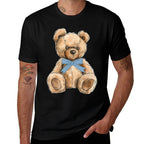Teddy Bear Preppy Aesthetic Cute Gifts Forns Coquette  Slim-fit Cut T-Shirt