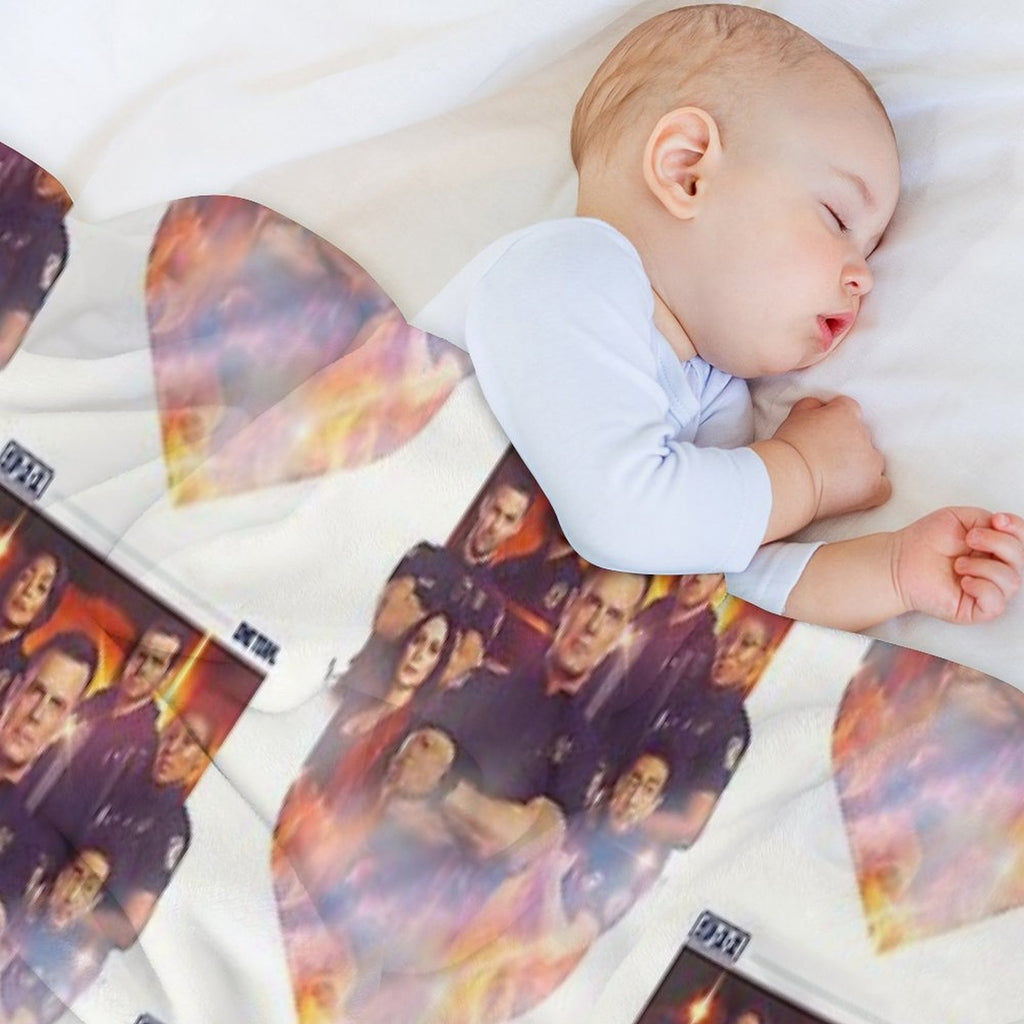 9-1-1  One Team Velvety-soft Throw Blanket