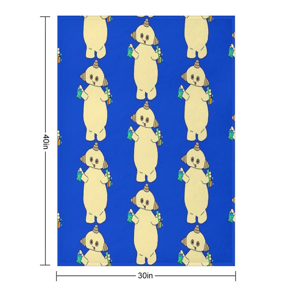 Makka Pakka Having Some Treats All-season Throw Blanket