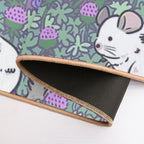 Chinchilla Meadows  Easy To Clean Bath Mat