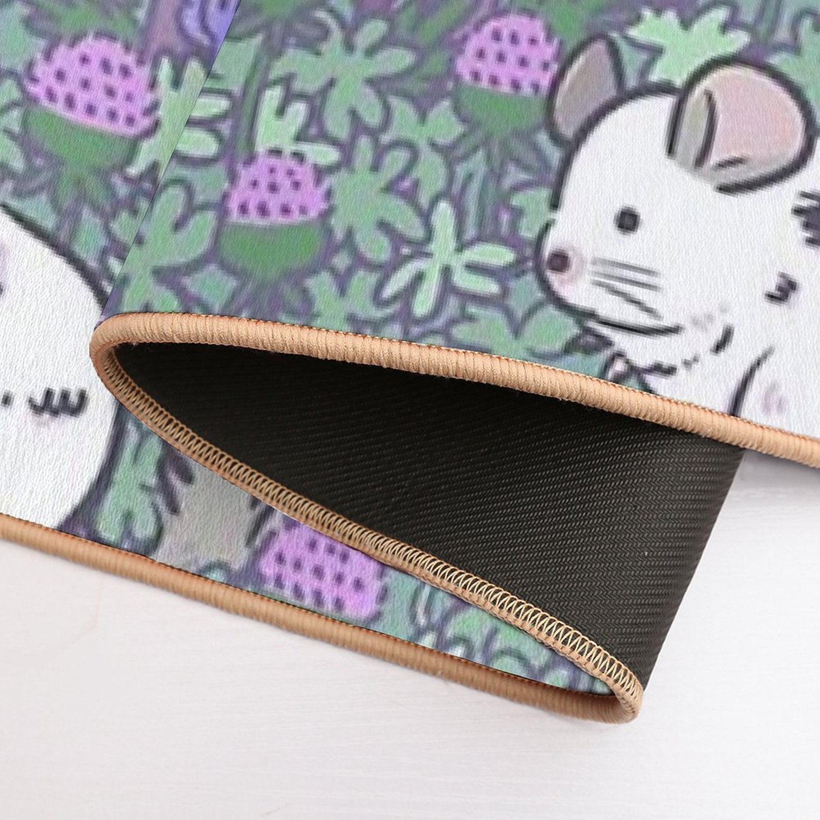 Chinchilla Meadows  Easy To Clean Bath Mat