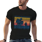 Get In Scavanger Were Going Thrifting Retro Raccoon Lover  Trendy Pattern T-Shirt