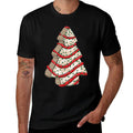 Christmas Tree Frosting Frosted Cake Debbie Snack  Fade-proof Color T-Shirt