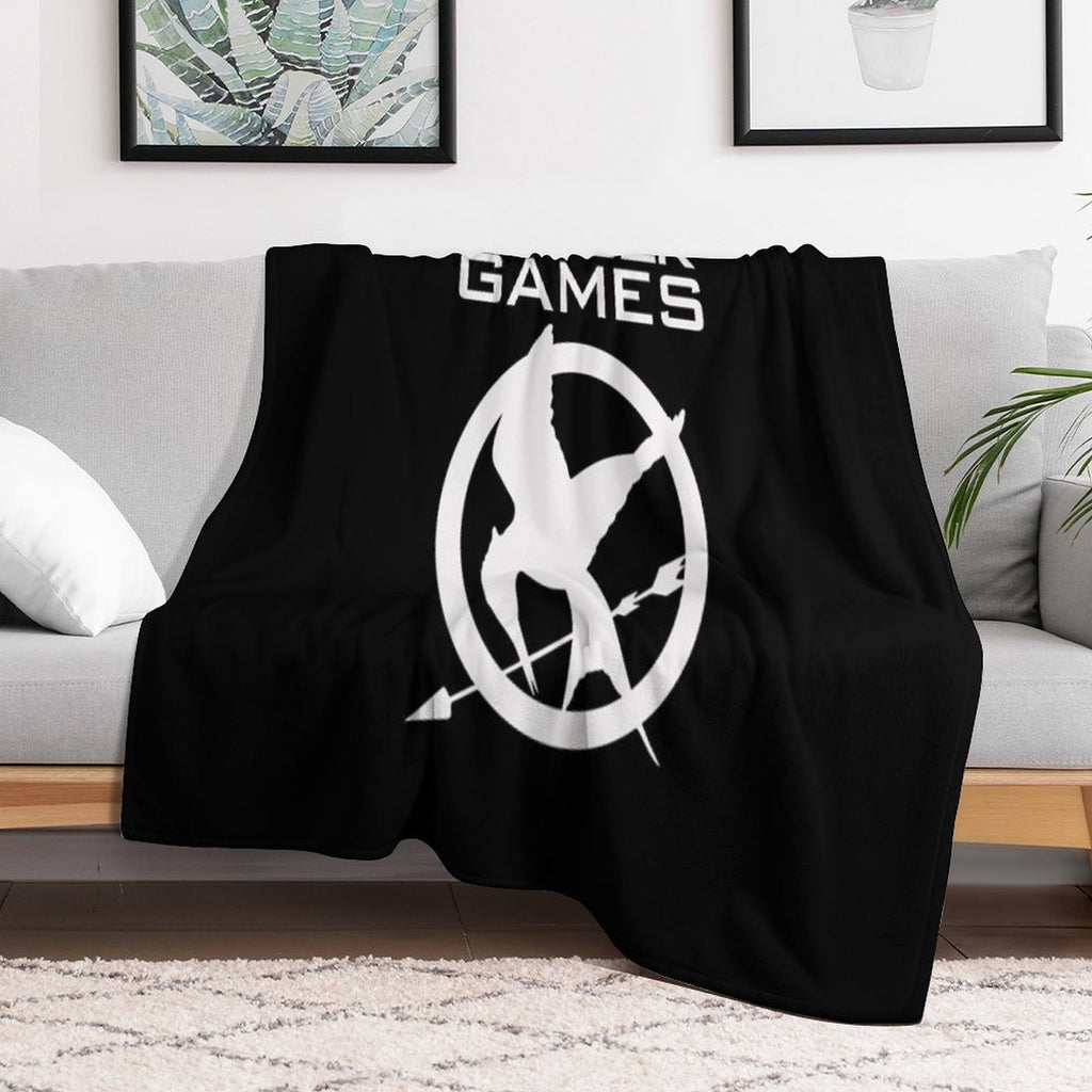 Hunger Games Merch Hunger Games Logo Lightweight Throw Blanket