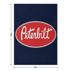 Peterbuilt Velvety-soft Throw Blanket