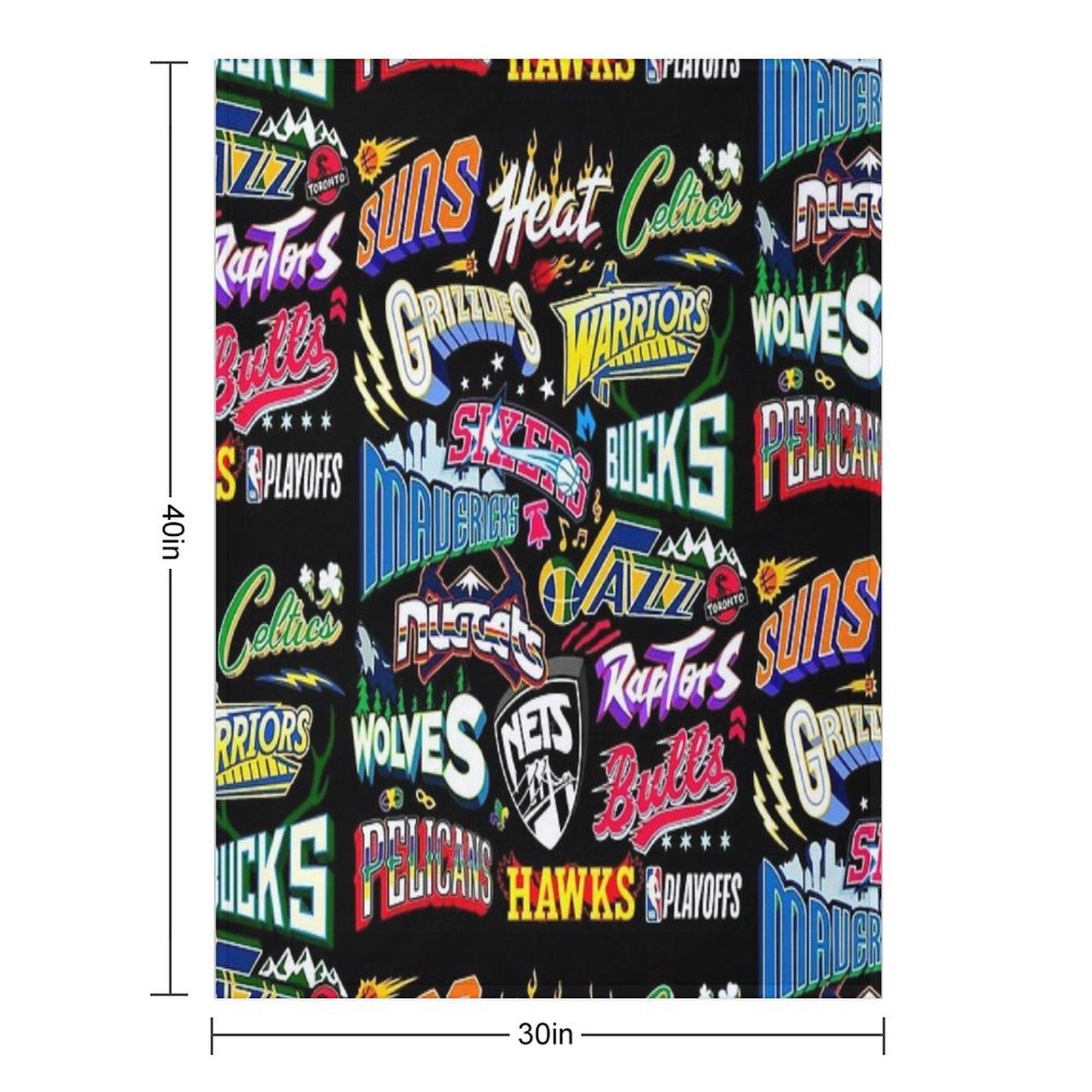 NBA All-season Throw Blanket