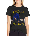 BJJ Guard Passing You Shall Not Pass Brazilian JIu Jitsu  Quick-drying T-Shirt