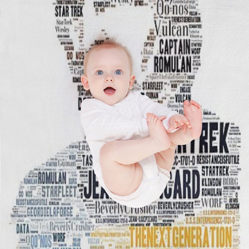 Lieutenant Worf - Star Trek Next Generation Durable Throw Blanket